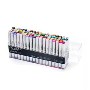 SOLD - LIKE NEW Copic Sketch Marker - 72 Marker Set E